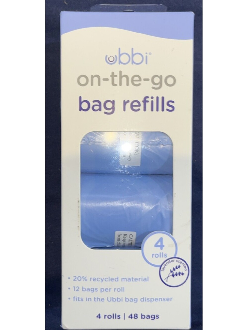 Ubbi On The Go Bag Refills 4 Rolls